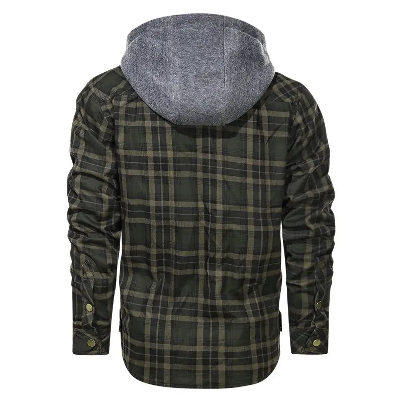 Men Warm Jacket Fleece Thick Autumn Winter Detachable Hoodies Jackets Men Slim Fit Men Clothing - www.Shopthatapp.com
