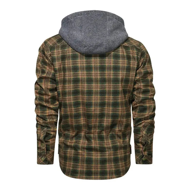 Men Warm Jacket Fleece Thick Autumn Winter Detachable Hoodies Jackets Men Slim Fit Men Clothing - www.Shopthatapp.com