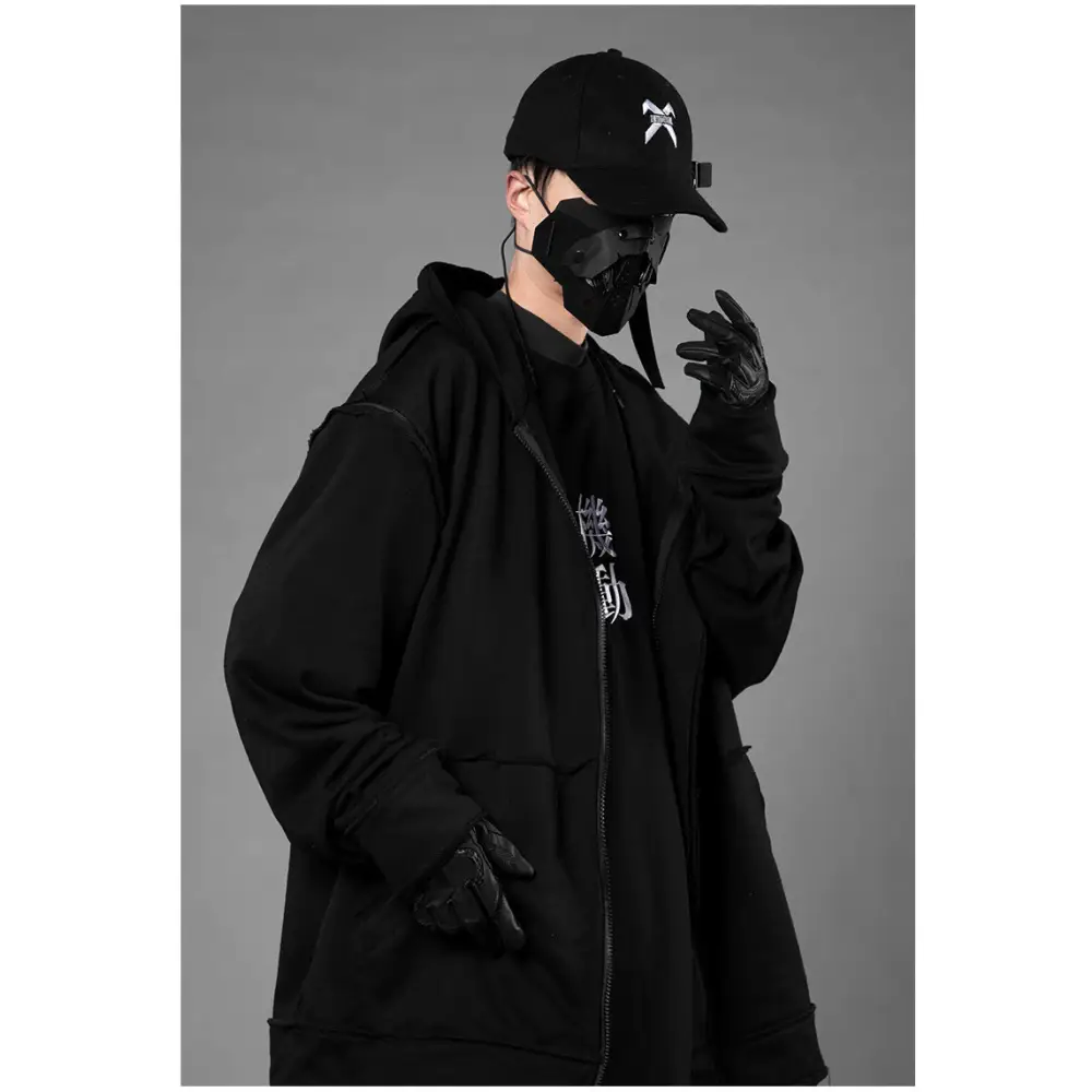 Men With Detachable Sleeves And Hooded Sweaters Are Loose - www.Shopthatapp.com