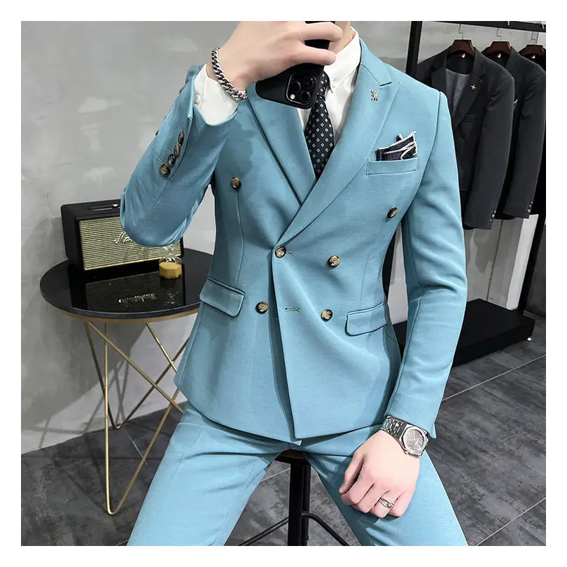 Men's Business Formal High-grade British Style Suit For Men - www.Shopthatapp.com