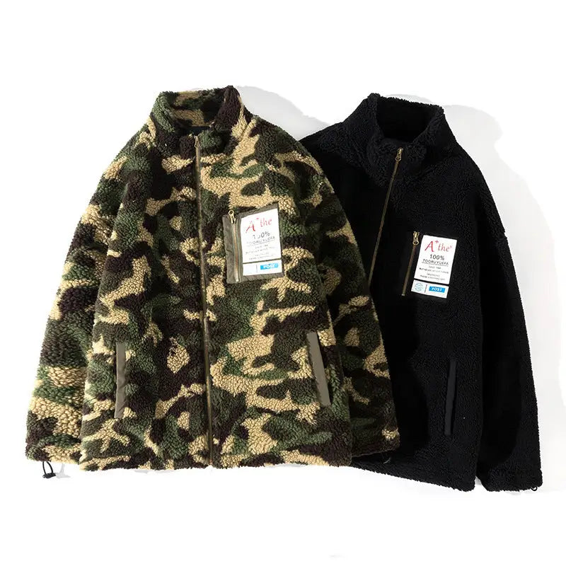 Men's Winter Thickened Lamb Coat - www.Shopthatapp.com