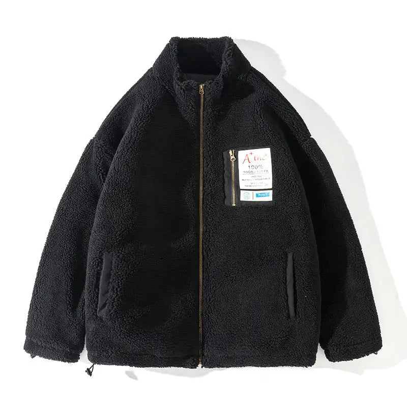 Men's Winter Thickened Lamb Coat - www.Shopthatapp.com