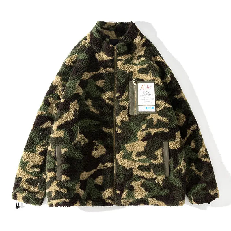 Men's Winter Thickened Lamb Coat - www.Shopthatapp.com