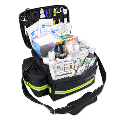 Mid - Sized First Responder EMT Bag w/ Basic Fill Kit A - www.Shopthatapp.com