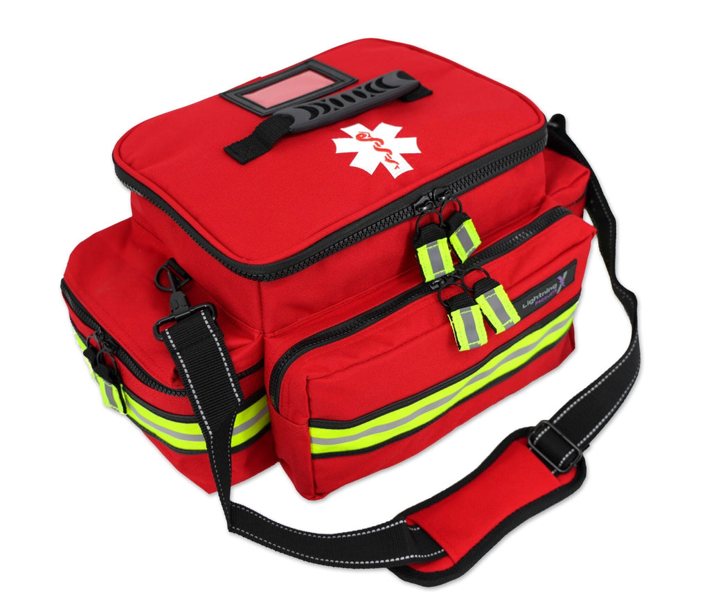 Mid-Sized First Responder EMT Bag w/ Basic Fill Kit A - www.Shopthatapp.com