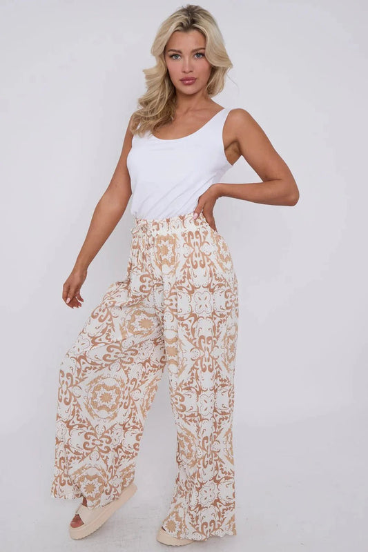 Miley Tile Print Trouser