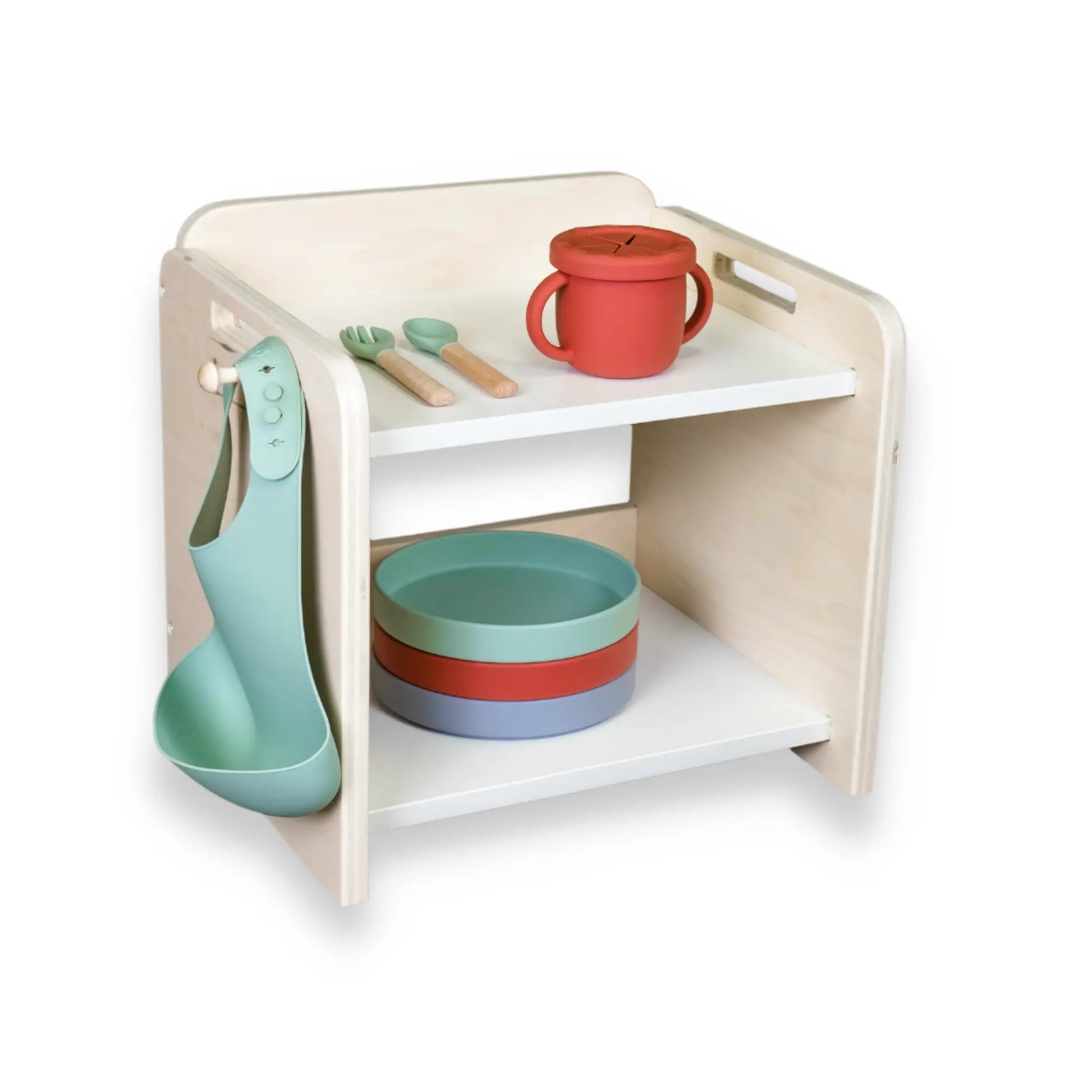 PAPAYA Shelf - Montessori Organization Mini Shelf - www.Shopthatapp.com