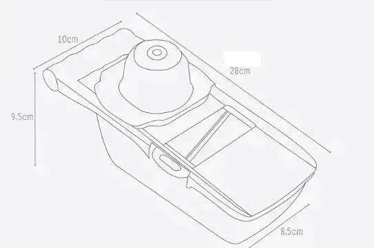 Multi-function Vegetable Slicer Kitchen chopper - www.Shopthatapp.com