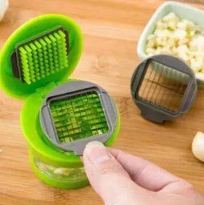 Multifunction Hand Garlic Juicer Garlic Crusher Grinder Slicer Cutter Chopper Vegetable Tools Kitchen Gadgets - www.Shopthatapp.com