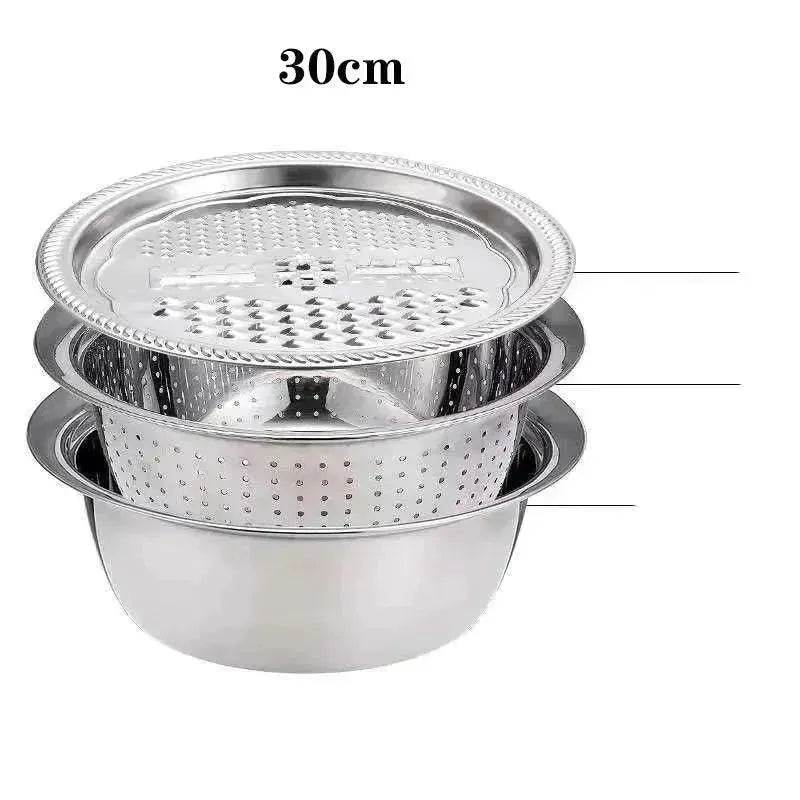 Multifunctional Stainless Steel Vegetable Chopper - www.Shopthatapp.com