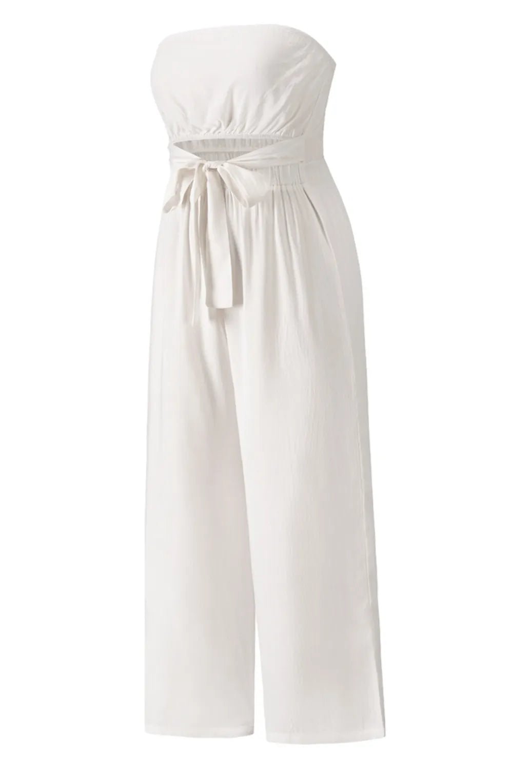 Mylene Strapless Wide Leg Jumpsuit - www.Shopthatapp.com
