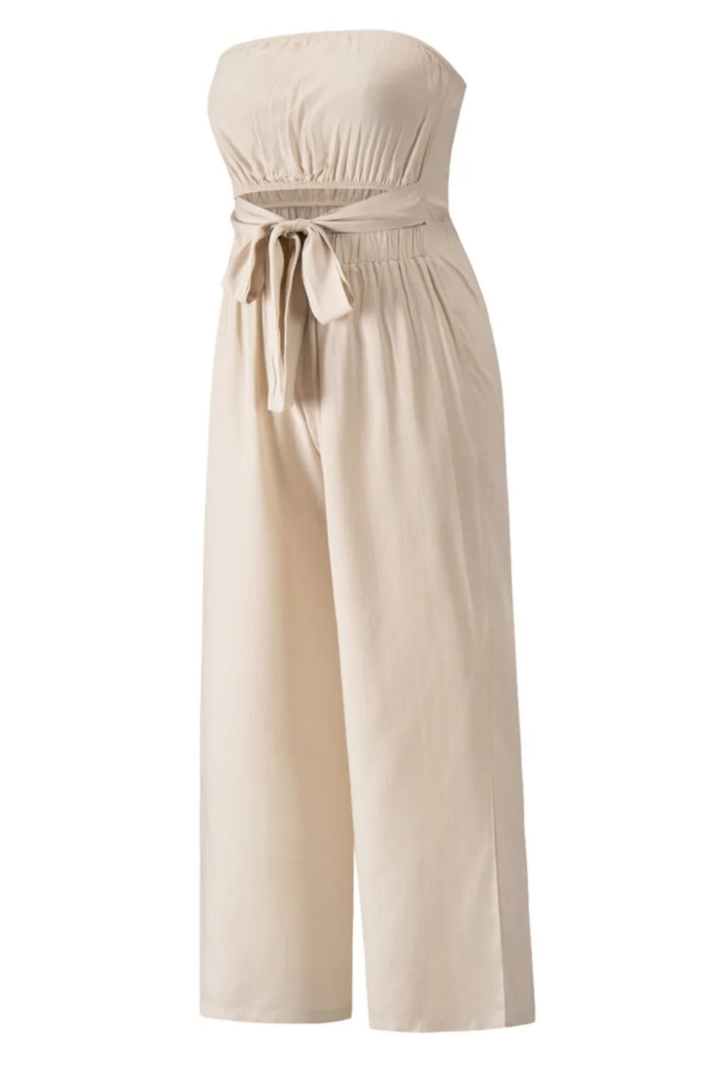 Mylene Strapless Wide Leg Jumpsuit - www.Shopthatapp.com