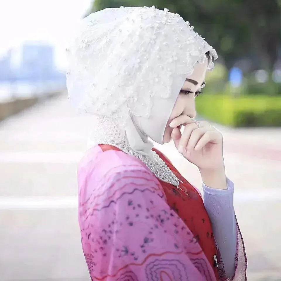 new Arab  hijab chiffon beaded scarf - www.Shopthatapp.com #
