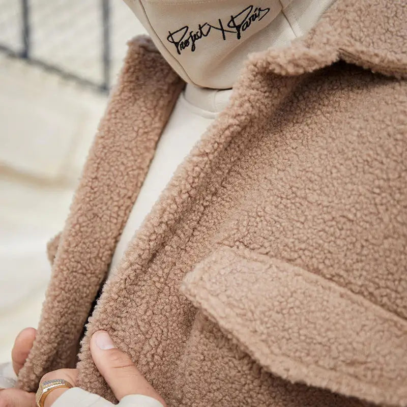 New Arrivals Jackets Men Winter Fashion Solid Fleece Coats - www.Shopthatapp.com