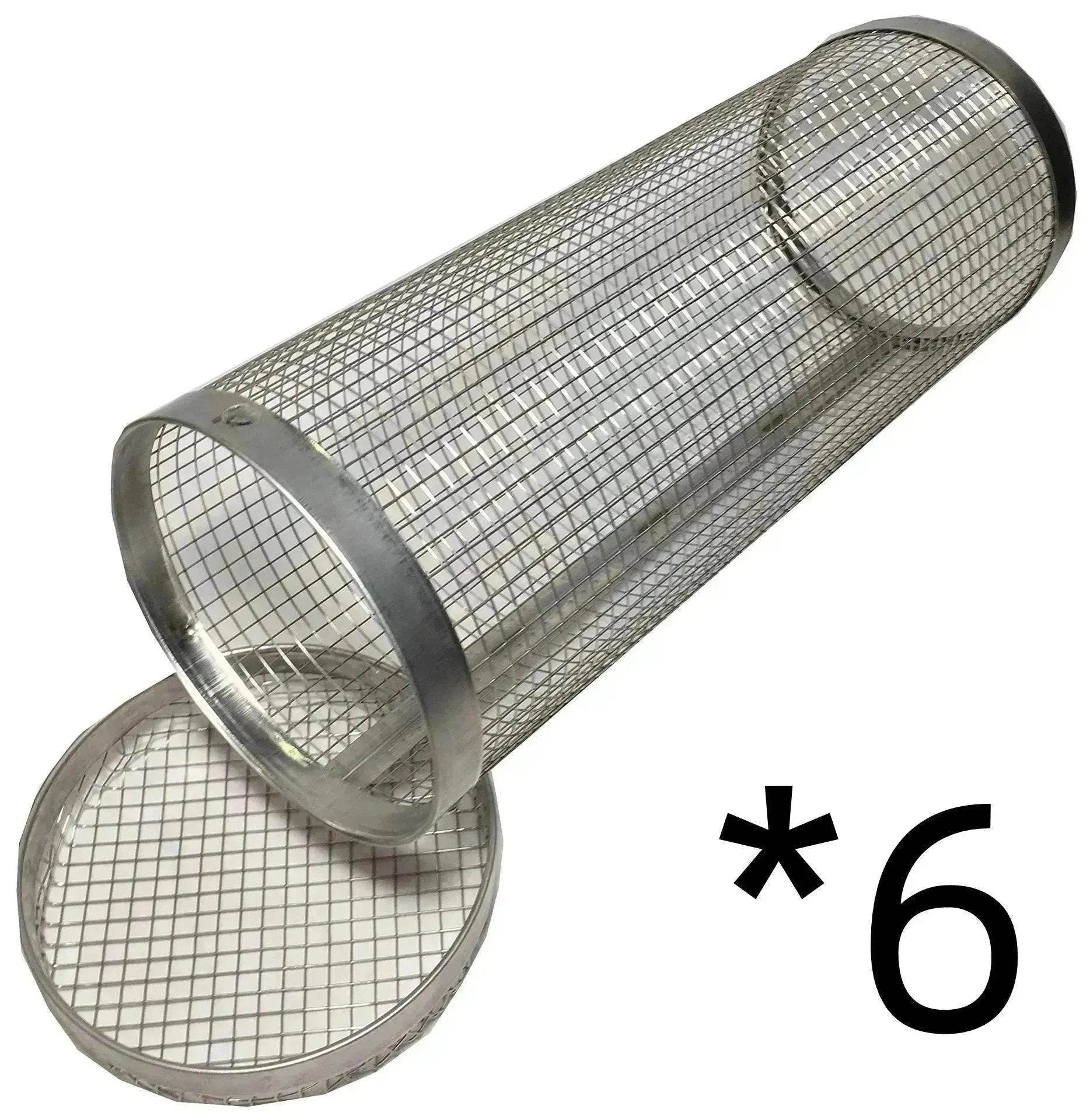 New Grilling Basket  BBQ Basket Stainless Steel Grill Outdoor Picnic Camping Barbecue Cooking Supplies - www.Shopthatapp.com