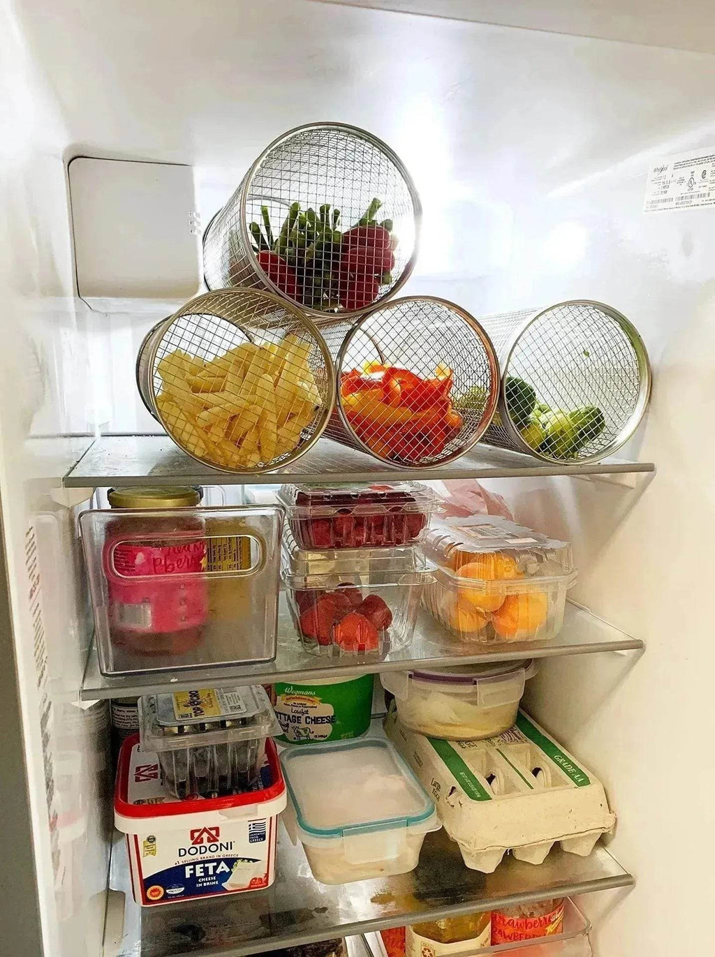 New Grilling Basket  BBQ Basket Stainless Steel Grill Outdoor Picnic Camping Barbecue Cooking Supplies - www.Shopthatapp.com