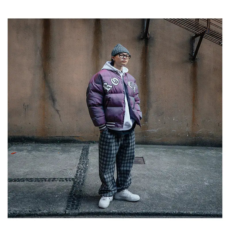 New National Tide Cotton Coat Loose Bread Coat Men - www.Shopthatapp.com