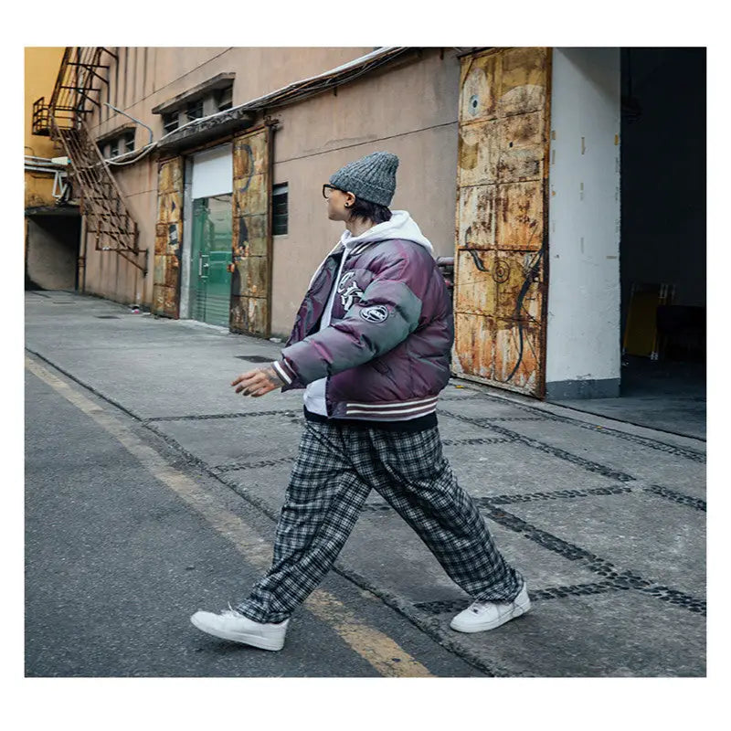 New National Tide Cotton Coat Loose Bread Coat Men - www.Shopthatapp.com