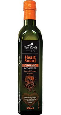 New Roots Herbal Heart Organic Smart Safflower Oil 500ml - www.Shopthatapp.com