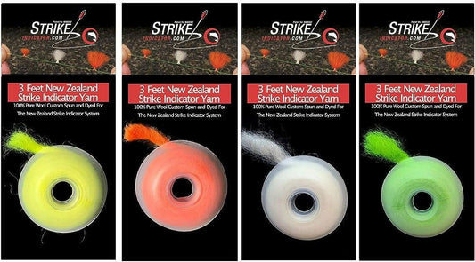 New Zeland Strike Indicator Wool Yarn Spool Assorted Colors - www.Shopthatapp.com