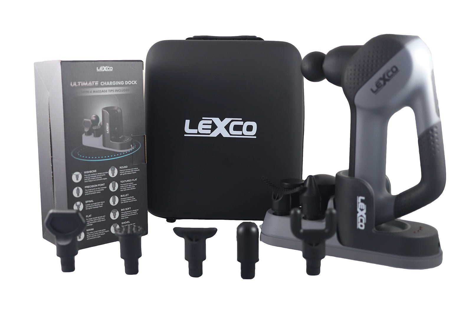 Lexco Ultimate Massage Gun - www.Shopthatapp.com