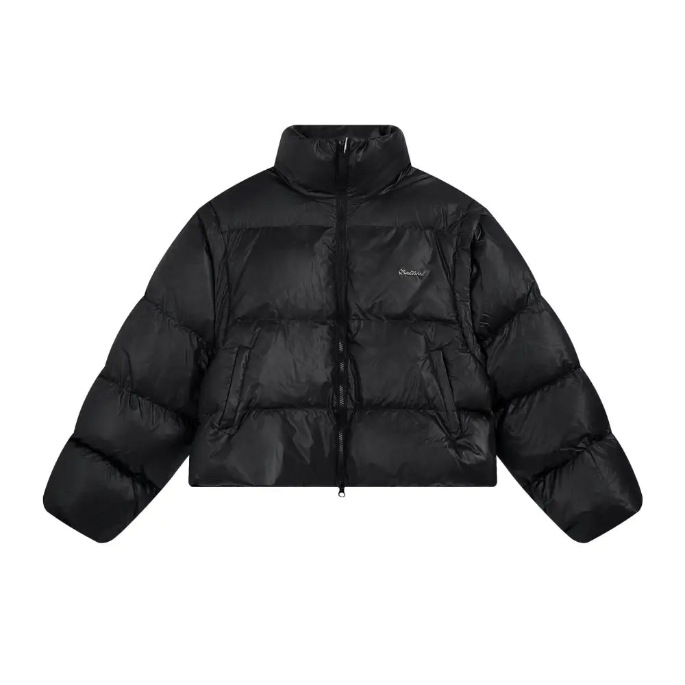 Niche Pleated Texture Thicken Cotton Clothes Coat Men - www.Shopthatapp.com