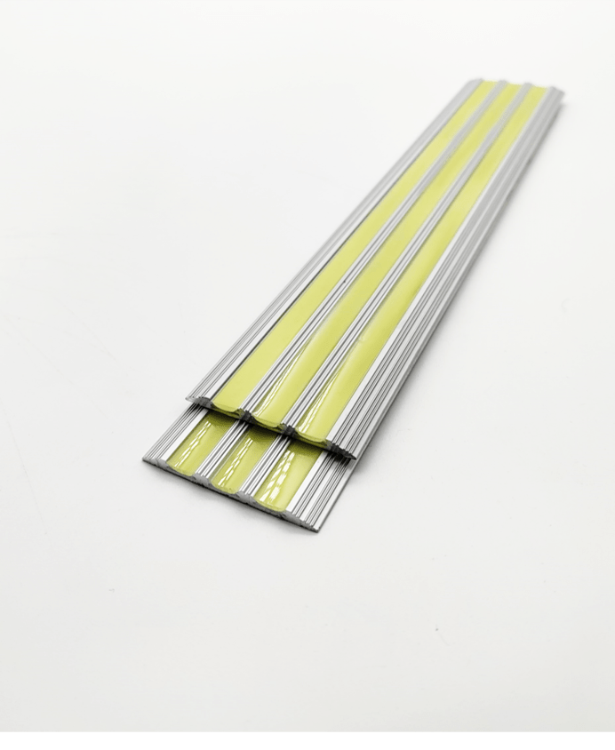 Non-Slip Aluminum Glow Stair Strip w/ 3M Foam Tape - www.Shopthatapp.com