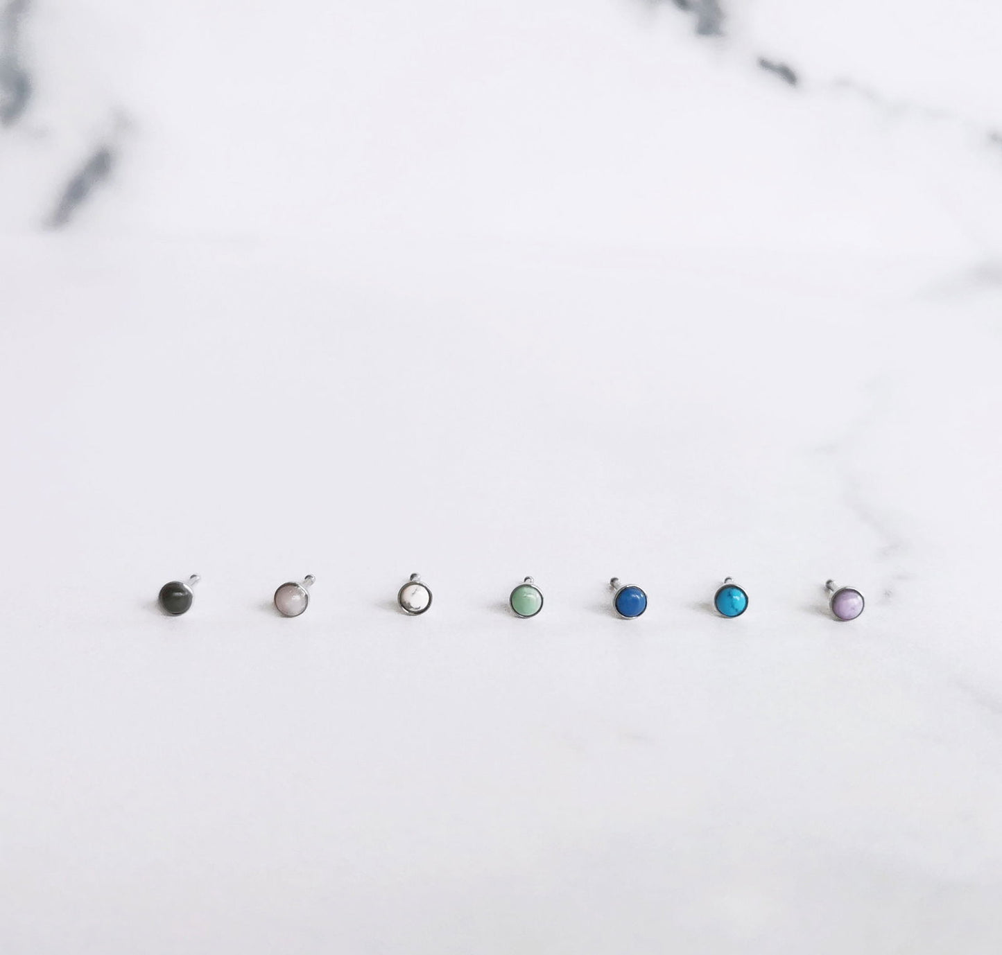 Creation Coco Lyly Nose Jewelry Canada - Colorful Studs - Www.Shopthatapp.com
