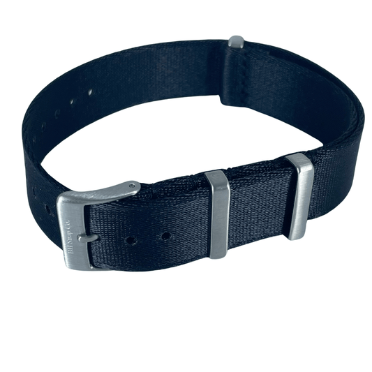 Nylon Nato Strap 18mm - Black - www.Shopthatapp.com