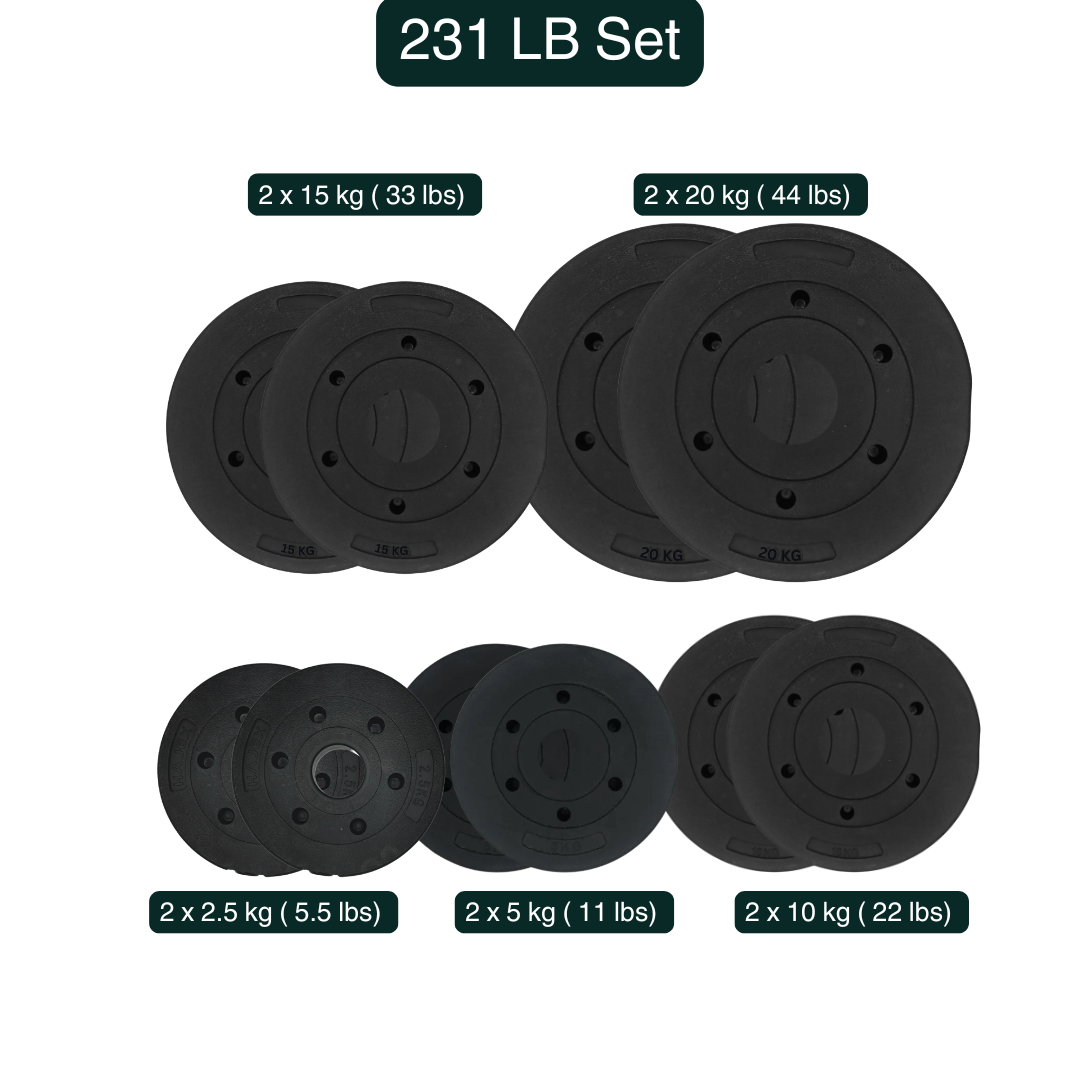 HAJEX Gewichtsscheiben-Sets