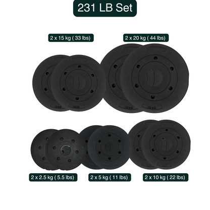 HAJEX Gewichtsscheiben-Sets