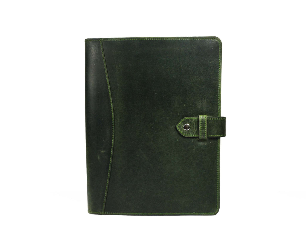 Orillia Leather Organizer - Fossil Green - www.Shopthatapp.com