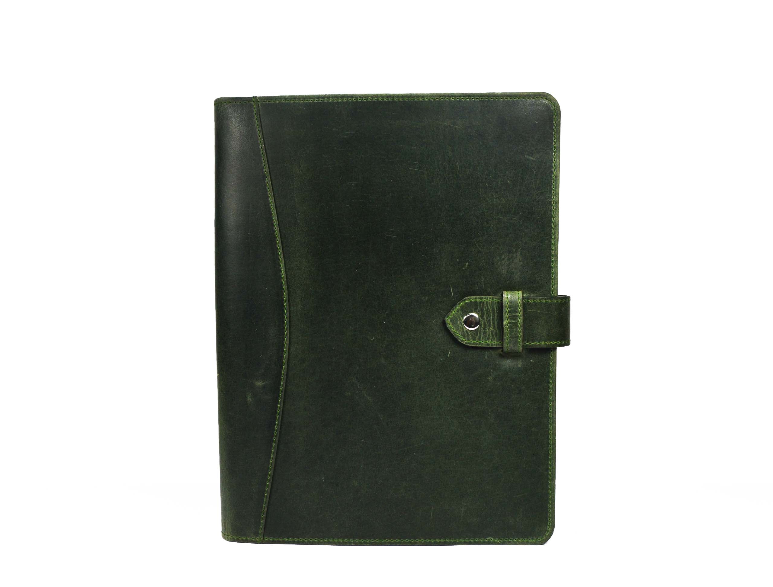 Orillia Leather Organizer - Fossil Green - www.Shopthatapp.com