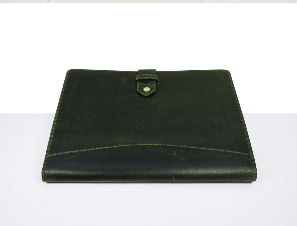 Orillia Leather Organizer - Fossil Green - www.Shopthatapp.com