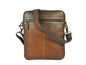 Ottawa Leather Crossbody Messenger Bag - Brown - www.Shopthatapp.com