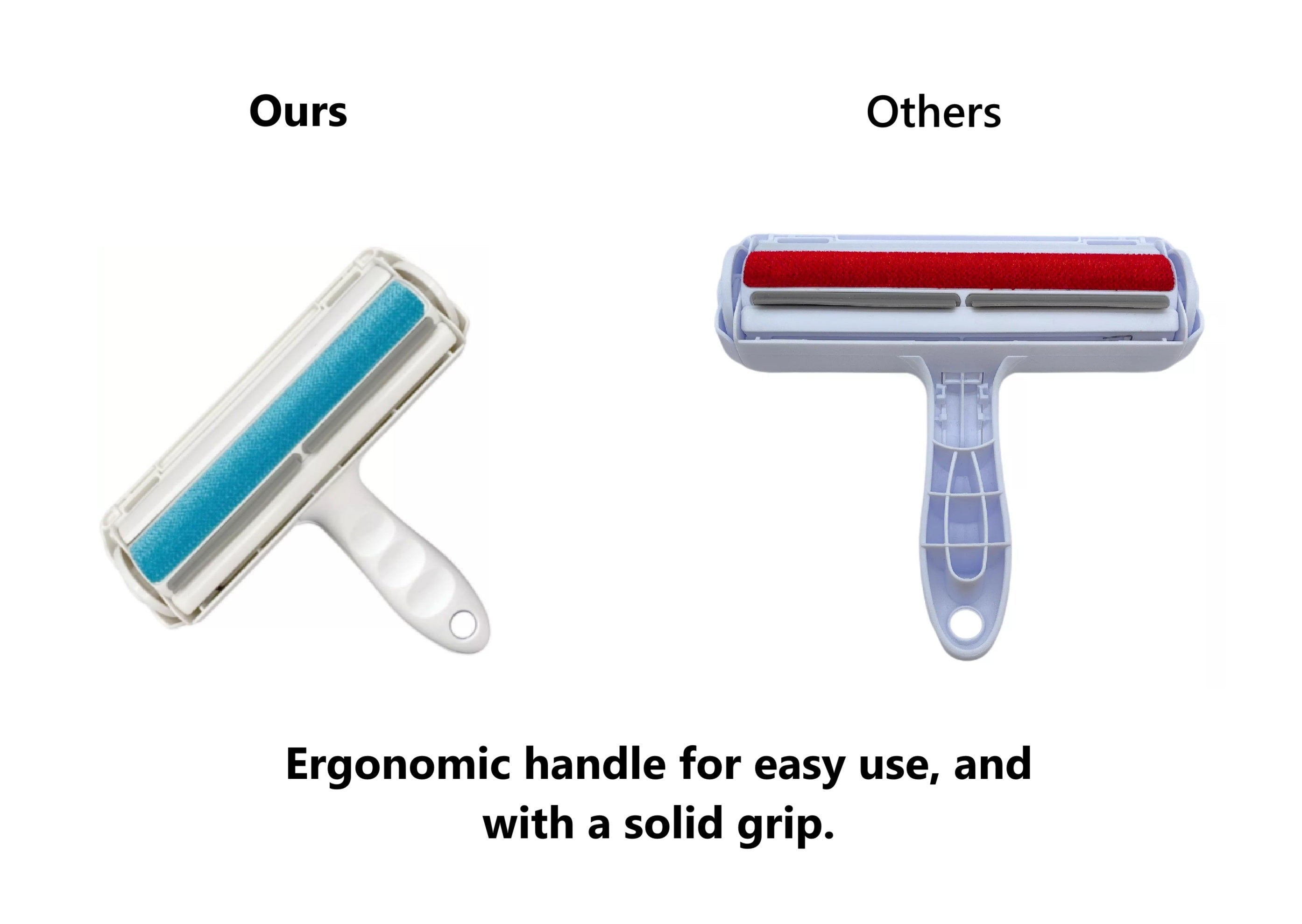 Pet Hair Remover Reusable Lint Roller for All Pets Removes Hairs You Cannot See - www.Shopthatapp.com