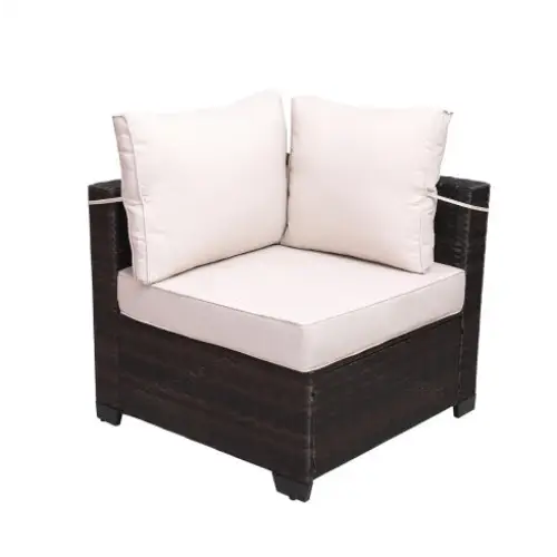 Outdoor Garden Patio Furniture 7Piece PE Rattan Wicker Cushioned Sofa - www.Shopthatapp.com