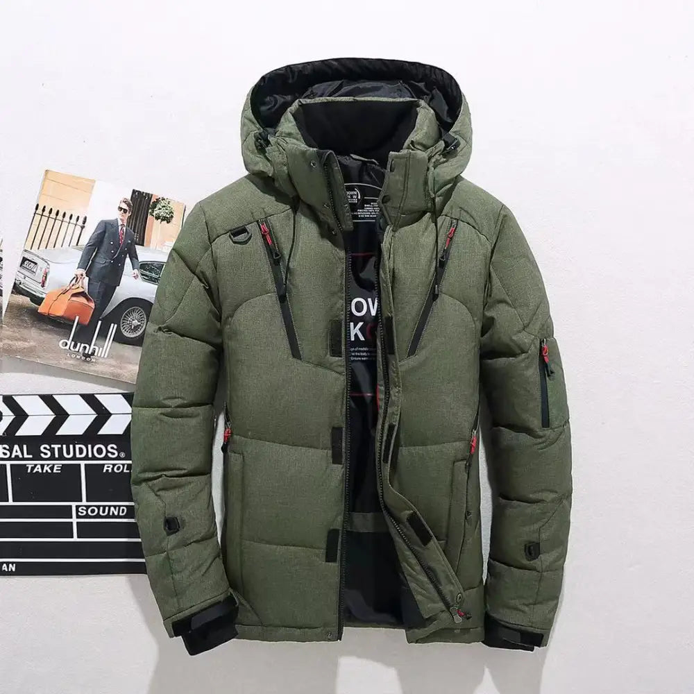 Outdoor Leisure Winter Thickened Men's Coat - www.Shopthatapp.com