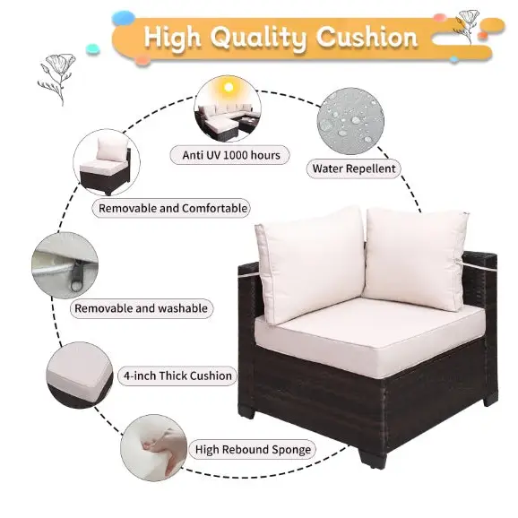 Outdoor Sofa Patio Furniture - www.Shopthatapp.com