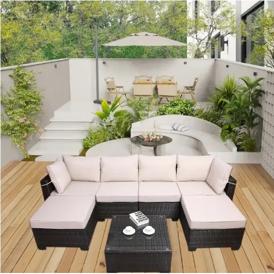 Outdoor Sofa Patio Furniture - www.Shopthatapp.com