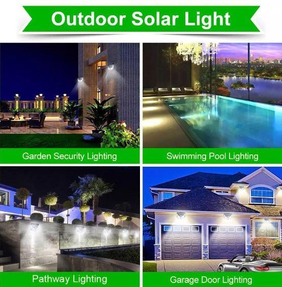Outdoor Solar Lamp With Motion Detector - www.Shopthatapp.com