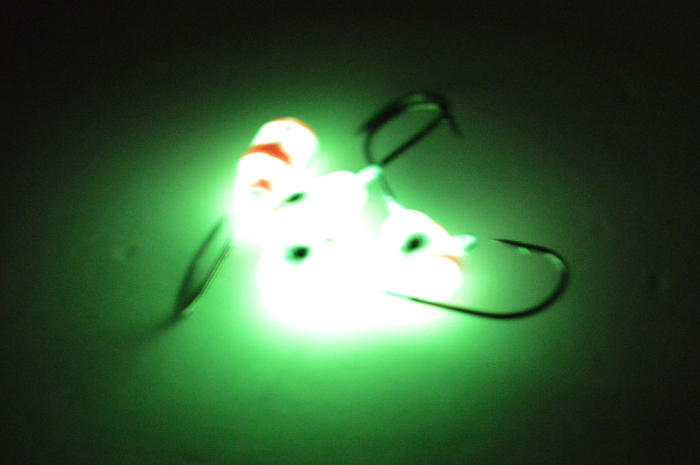 Big Sky Deluxe KnockOut 1/4oz Glow Jigs 4/pack - www.Shopthatapp.com