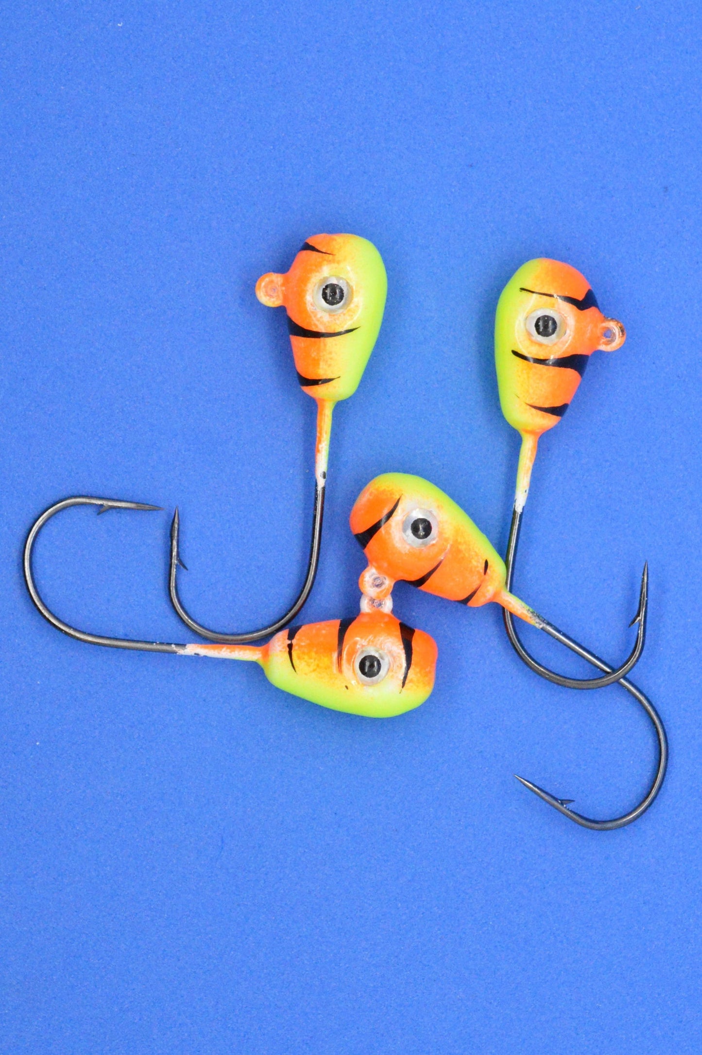 Big Sky Deluxe KnockOut 1/4oz Glow Jigs 4/pack - www.Shopthatapp.com