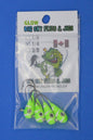 Big Sky Kaleidoscope 1/4oz Glow Jigs 4/pack - www.Shopthatapp.com