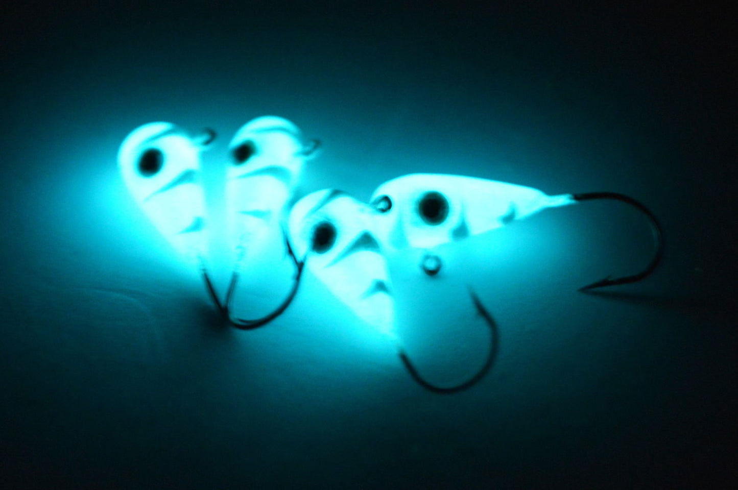Big Sky Kaleidoscope 1/4oz Glow Jigs 4/pack - www.Shopthatapp.com
