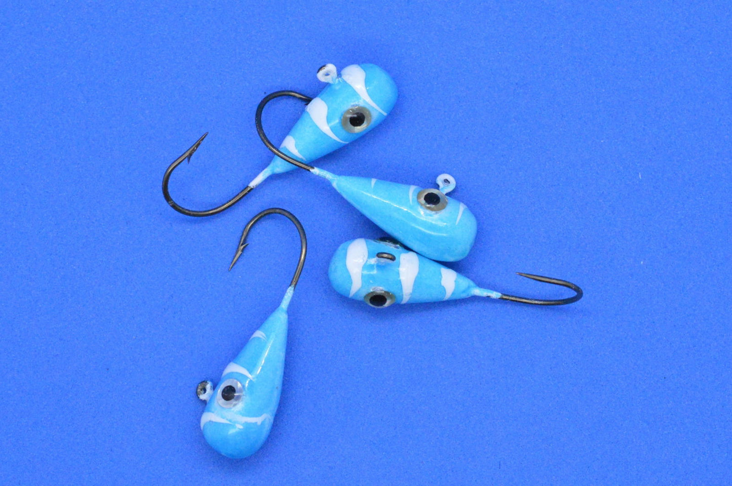Big Sky Kaleidoscope 1/4oz Glow Jigs 4/pack - www.Shopthatapp.com