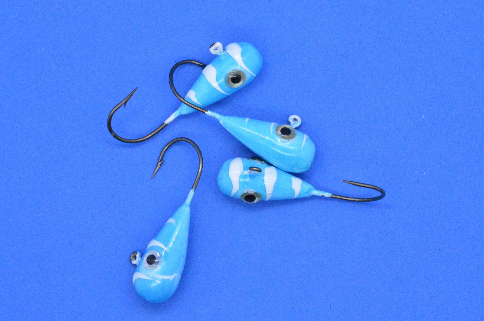 Big Sky Kaleidoscope 1/4oz Glow Jigs 4/pack - www.Shopthatapp.com