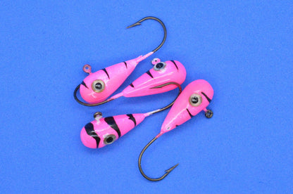 Big Sky Kaleidoscope 1/4oz Glow Jigs 4/pack - www.Shopthatapp.com
