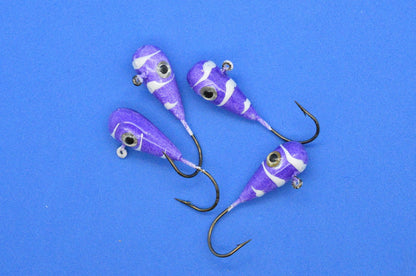 Big Sky Kaleidoscope 1/4oz Glow Jigs 4/pack - www.Shopthatapp.com
