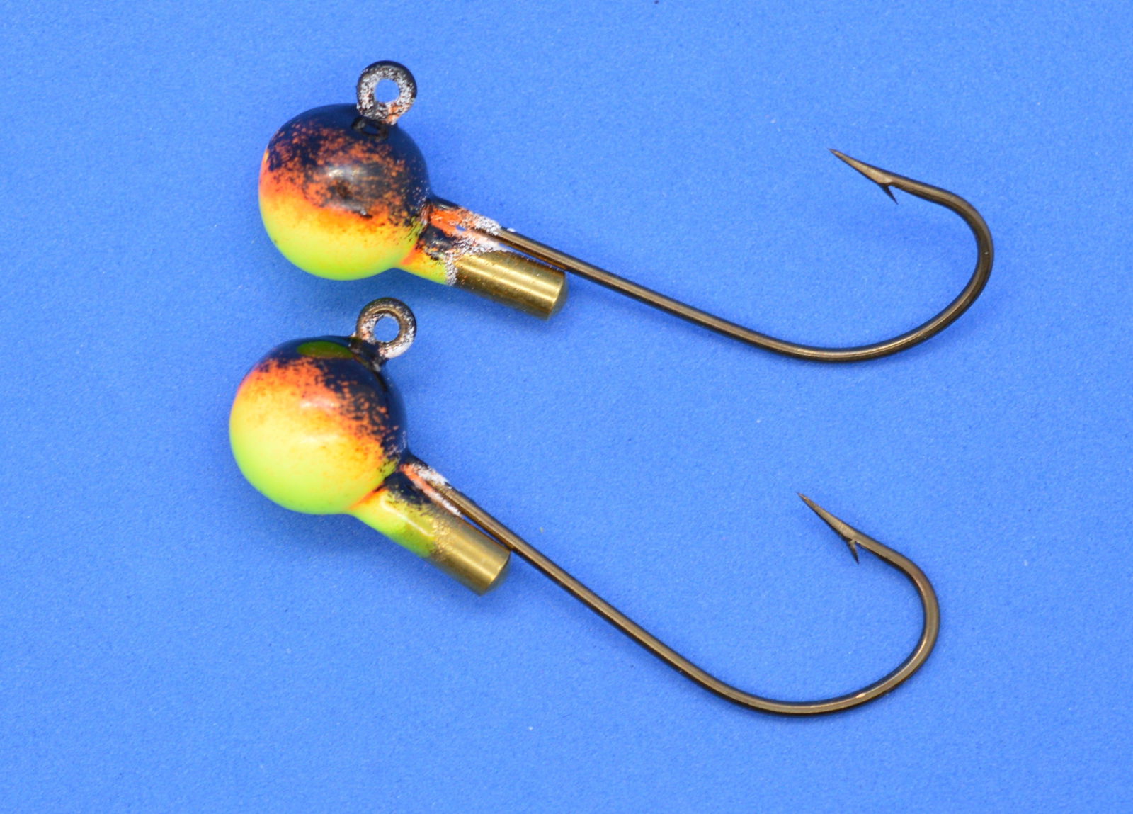 Big Sky Rock & Roll Rattling Ball Jigs Glow 3/8oz 2/pack-Outdoor Sporting goods camping-www.Shopthatapp.com-Stony Tackle Shack